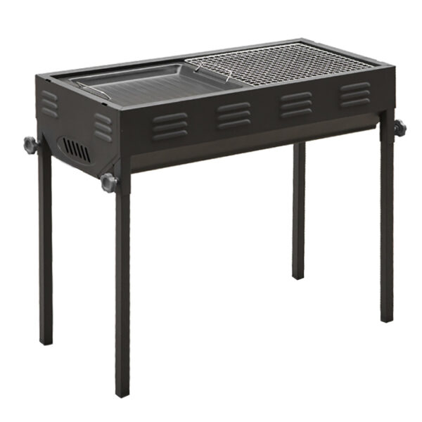 SOGA 66cm Portable Folding Thick Box-Type Charcoal Grill for Outdoor BBQ Camping, Sports & Outdoors, Camping & Hiking, Gas & Fuel Appliances, Portable Stoves, ,  - AU DEPOT 1