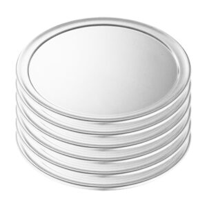 SOGA 6X 10 inch Round Aluminum Steel Pizza Tray Home Oven Baking Plate Pan Pasta Pizza Tools Pizza11605X6 AU DEPOT Pasta & Pizza Tools - AU DEPOT