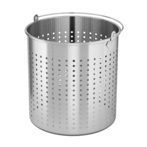 SOGA 71L 1810 Stainless Steel Perforated Stockpot Basket Pasta Strainer with Handle stock multi pots PastaInsert3905 AU DEPOT stock & multi pots - AU DEPOT