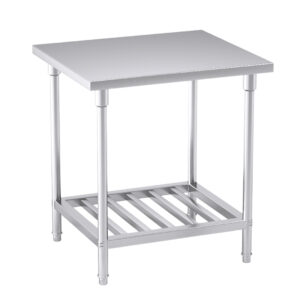 SOGA 807085cm Commercial Catering Kitchen Stainless Steel Prep Work Bench WorkBenchSS203080CM AU DEPOT - AU DEPOT