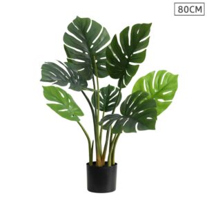 SOGA 80cm Artificial Indoor Potted Turtle Back Fake Decoration Tree Flower Pot Plant, Home & Living, Home Decor, Artificial Plants, , ,  - AU DEPOT 1