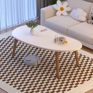 SOGA 80x40cm White Living Room Nordic Coffee Table Simple Modern Home Style, Furniture, Living Room Furniture, Tables, , ,  - AU DEPOT 2