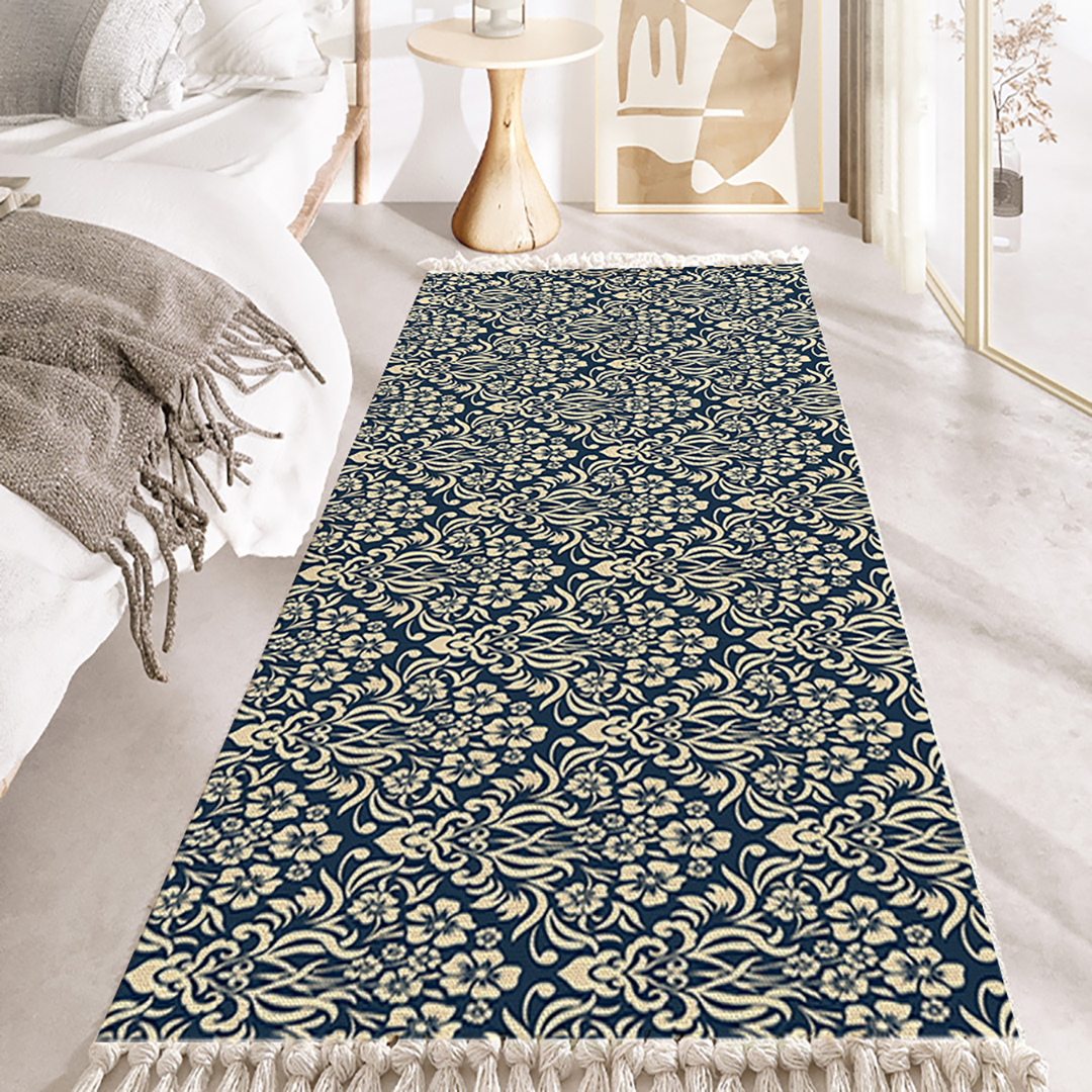 SOGA 90cm Cotton Polyester Vintage Area Rugs Living Room Hallway Floor Kitchen, Home Decor, Home & Living, Home Decor, Rugs, Shaggy Rugs, ,  - AU DEPOT 2