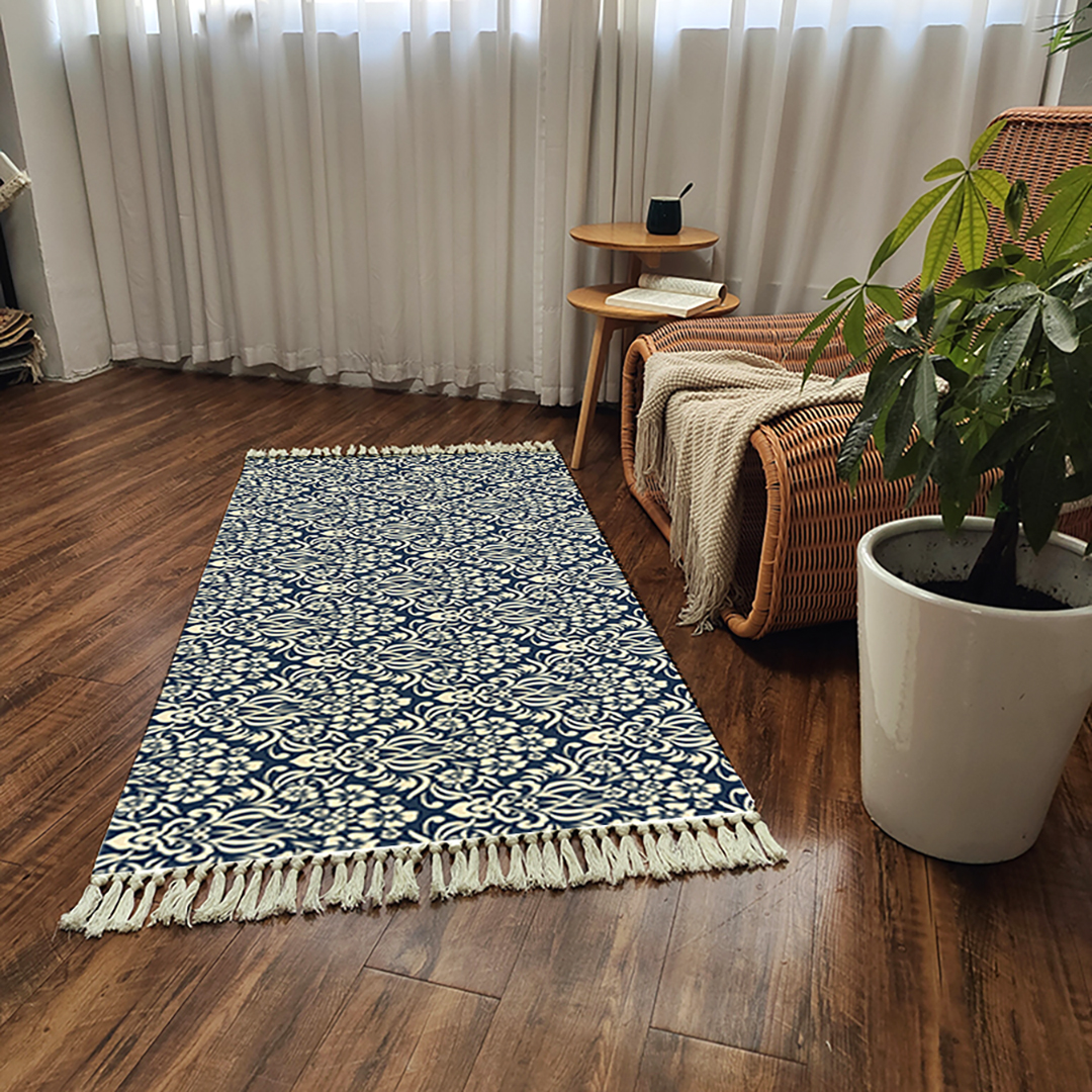SOGA 90cm Cotton Polyester Vintage Area Rugs Living Room Hallway Floor Kitchen, Home Decor, Home & Living, Home Decor, Rugs, Shaggy Rugs, ,  - AU DEPOT 5