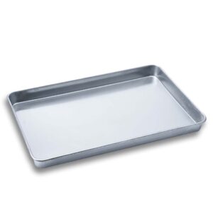 SOGA Aluminium Oven Baking Pan Cooking Tray for Baker Gastronorm 60405cm Baking Trays GastronormPlate6040X1 AU DEPOT Baking Trays - AU DEPOT