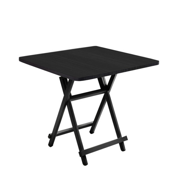 SOGA Black Dining Table Portable Square Surface Space Saving Folding Desk Home Decor, Furniture, Living Room Furniture, Tables, , ,  - AU DEPOT 1