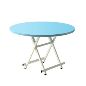 SOGA Blue Dining Table Portable Round Surface Space Saving Folding Desk Home Decor, Furniture, Living Room Furniture, Tables, , ,  - AU DEPOT 1