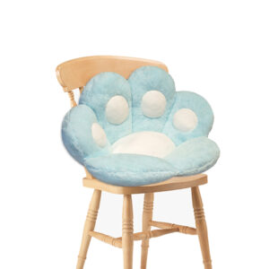 SOGA Blue Paw Shape Cushion Warm Lazy Sofa Decorative Pillow Backseat Plush Mat Home Decor SCushion018 AU DEPOT - AU DEPOT