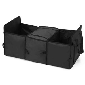 SOGA Car Portable Storage Box Waterproof Oxford Cloth Multifunction Organizer Black Interior Accessories CarStorageBoxBlack AU DEPOT Interior Accessories - AU DEPOT