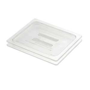 SOGA Clear Gastronorm 12 GN Lid Food Tray Top Cover Bundle of 2 Baking Trays VICLid12X2 AU DEPOT Baking Trays - AU DEPOT