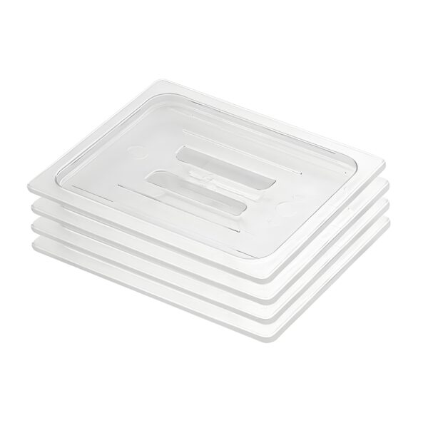 SOGA Clear Gastronorm 1/2 GN Lid Food Tray Top Cover Bundle of 4, Home & Living, Kitchen & Dining, Bakeware, Baking Trays, ,  - AU DEPOT 1