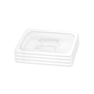 SOGA Clear Gastronorm 1/3 GN Lid Food Tray Top Cover Bundle of 4, Home & Living, Kitchen & Dining, Bakeware, Baking Trays, ,  - AU DEPOT 1