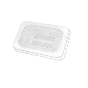 SOGA Clear Gastronorm 16 GN Lid Food Tray Top Cover Bundle of 2 Baking Trays VICLid16X2 AU DEPOT Baking Trays - AU DEPOT