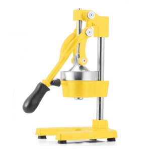 SOGA Commercial Manual Juicer Hand Press Juice Extractor Squeezer Orange Citrus Yellow coffee machines beverages JuicerManualYellow AU DEPOT coffee machines & beverages - AU DEPOT