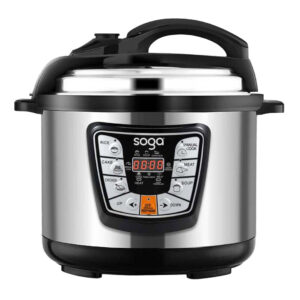 SOGA Electric Pressure Cooker 12L Stainless Steel NonStick 1600W Benchtop Cooking ElectricPressureCooker12L AU DEPOT Benchtop Cooking - AU DEPOT