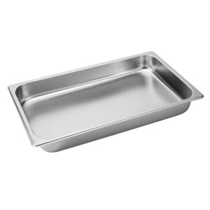 SOGA Gastronorm GN Pan Full Size 1/1 GN Pan 6.5cm Deep Stainless Steel Tray, Home & Living, Kitchen & Dining, Bakeware, Baking Trays, ,  - AU DEPOT 1