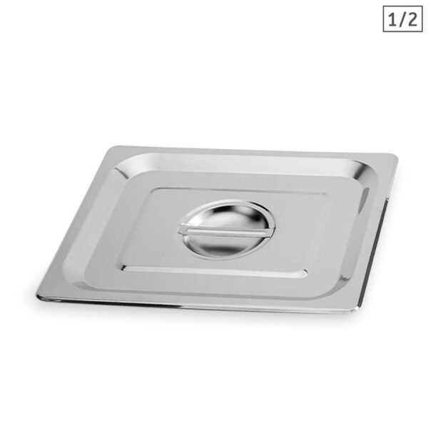 SOGA Gastronorm GN Pan Lid Full Size 1/2 Stainless Steel Tray Top Cover, Home & Living, Kitchen & Dining, Bakeware, Baking Trays, ,  - AU DEPOT 1