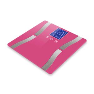 SOGA Glass LCD Digital Body Fat Scale Bathroom Electronic Gym Water Weighing Scales Pink, home & living, bathroom, bathroom accessories, bathroom scales, ,  - AU DEPOT 2