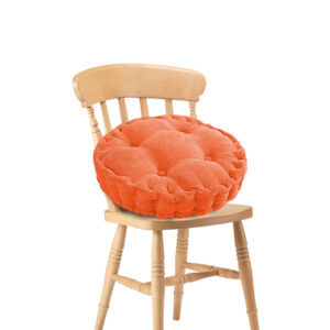 SOGA Orange Round Cushion Soft Leaning Plush Backrest Throw Seat Pillow Home Office Decor RoundCu96 AU DEPOT - AU DEPOT