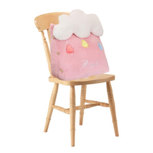 SOGA Pink Cute Rain Cloud Cushion Soft Leaning Lumbar Wedge Pillow Bedside Plush Home Decor, Furniture, Living Room Furniture, Occasional Chairs, , ,  - AU DEPOT 1