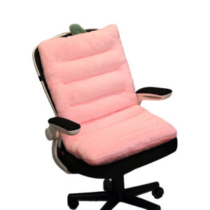 SOGA Pink One Piece Strawberry Cushion Office Sedentary Butt Mat Back Waist Chair Support Home Decor SCushion054 AU DEPOT - AU DEPOT