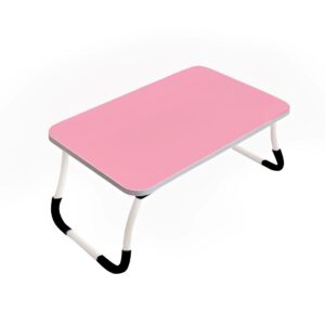 SOGA Pink Portable Bed Table Adjustable Foldable Bed Sofa Study Table Laptop Mini Desk Breakfast Tray Home Decor, Desks & Computer Tables, , , , ,  - AU DEPOT 1