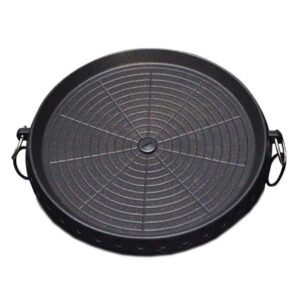 SOGA Portable Korean BBQ Butane Gas Stove Stone Grill Plate Non Stick Coated Round barbecue accessories StoneBBQPlateRound AU DEPOT barbecue accessories - AU DEPOT