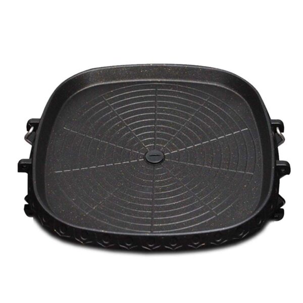 SOGA Portable Korean BBQ Butane Gas Stove Stone Grill Plate Non Stick Coated Square, home & living, outdoor living, barbecues, barbecue accessories, spare parts & fittings,  - AU DEPOT 1