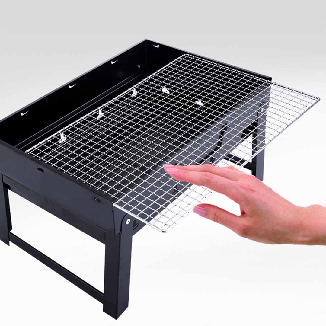 SOGA Portable Mini Folding Thick Box-type Charcoal Grill for Outdoor BBQ Camping, Sports & Outdoors, Camping & Hiking, Gas & Fuel Appliances, Portable Stoves, ,  - AU DEPOT 3