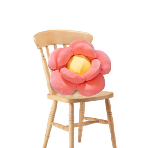 SOGA Red Double Flower Shape Cushion Soft Bedside Floor Plush Pillow Home Decor, Furniture, Living Room Furniture, Occasional Chairs, , ,  - AU DEPOT 1