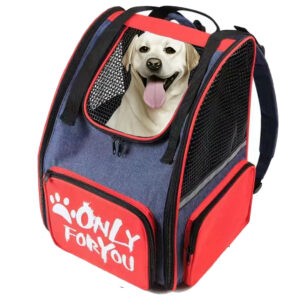 SOGA Red Pet Carrier Backpack Breathable Mesh Portable Safety Travel Essentials Outdoor Bag, Pet Supplies, Dogs, Carriers & Travel Products, , ,  - AU DEPOT 1