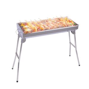 SOGA Skewers Grill Portable Stainless Steel Charcoal BBQ Outdoor 6 8 Persons barbecues SkewerCharcoalGrill AU DEPOT barbecues - AU DEPOT