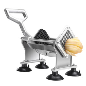 SOGA Stainless Steel Potato Cutter Commercial-Grade French Fry and Fruit/Vegetable Slicer with 3 Blades, Home & Living, Kitchen & Dining, Kitchen Tools & Utensils, Graters, Peelers & Slicers, ,  - AU DEPOT 1