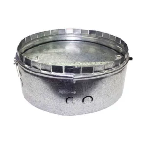 STARTER COLLAR METAL W/D 400 - SCMD400 - Starter Collars with Inline Damper - Starters & Joiners - Fittings - Components