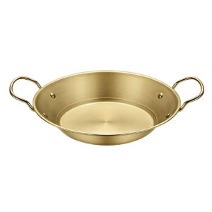 Soga 21cm Signature Dry Pot And crafted with 201 Material in Gold for Kitchen Essential casserole dishes VICSoupPot22 AU DEPOT casserole dishes - AU DEPOT