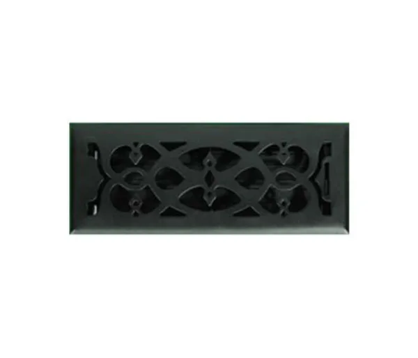 VICTORIAN FLR REG 300X100 MATT BLACK - FGH3010MB - Heritage - Metal Floor Registers - Grilles & Diffusers - Components