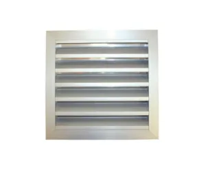 WEATHERPROOF LOUVRE 150X150 WP1515 Weatherproof Louvre Metal Grilles Grilles Diffusers Components AU DEPOT - AU DEPOT