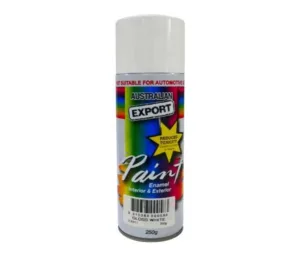 WHITE GLOSS 250G EX011 Spray Paint Sealants Sprays Unit Installation Components AU DEPOT - AU DEPOT