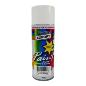 WHITE GLOSS 250G - EX011 - Spray Paint - Sealants & Sprays - Unit Installation - Components