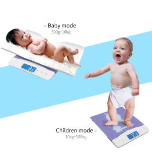 SOGA 100kg Digital Baby Scales Electronic LCD Display Paediatric Infant Weight Monitor, Home & Living, Bathroom, Bathroom Accessories, Bathroom Scales, ,  - AU DEPOT 2