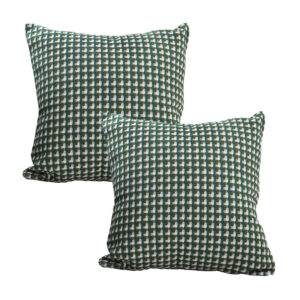 SOGA 2X 45cm Subtle Green Foliage Pillow SquareThrow pillow, Furniture, Living Room Furniture, Occasional Chairs, , ,  - AU DEPOT 1