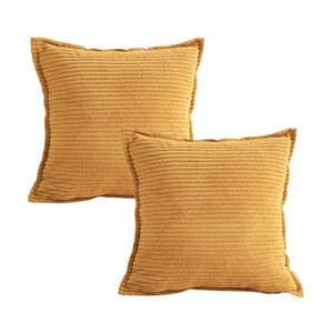 SOGA 2X 45cm Wabi Sabi Arches Mustard IndoorOutdoor Kavka Throw Pillow FrenchCushion235X2 AU DEPOT - AU DEPOT