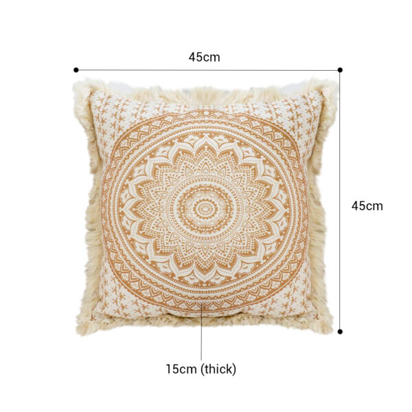 SOGA 2X 50cm Pillow Cover Moon Decor Cotton Decorative Throw Pillow, Furniture, Living Room Furniture, Occasional Chairs, , ,  - AU DEPOT 2