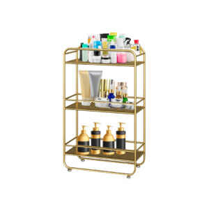 SOGA 3 Tier Rectangular Bathroom Shelf Multifunctional Storage Display Rack Organiser Bathroom Storage FPotZWJ13 AU DEPOT Bathroom Storage - AU DEPOT