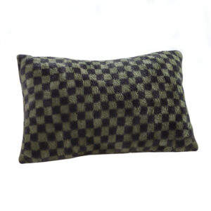 SOGA 30cm Urban Light Luxury Dark Green Checkered Lumbar Throw Pillow FrenchCushion239 AU DEPOT - AU DEPOT