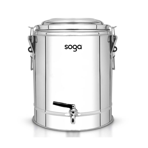 SOGA 40L Stainless Steel Insulated Stock Pot Dispenser Hot & Cold Beverage Container With Tap, Home & Living, Kitchen & Dining, Barware, Spirit Dispensers, ,  - AU DEPOT 1