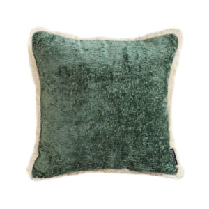 SOGA 45cm Jade Green Home aesthetic chenille texture tassel square Throw Pillow FrenchCushion244 AU DEPOT - AU DEPOT