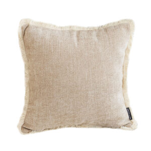 SOGA 45cm Milk Coffee Home Aesthetic Chenille Texture Tassel Square Throw pillow FrenchCushion246 AU DEPOT - AU DEPOT