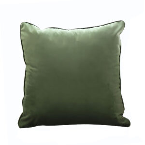 SOGA 45cm Subtle Army Green Foliage Velvet Square Throw Pillow FrenchCushion258 AU DEPOT - AU DEPOT