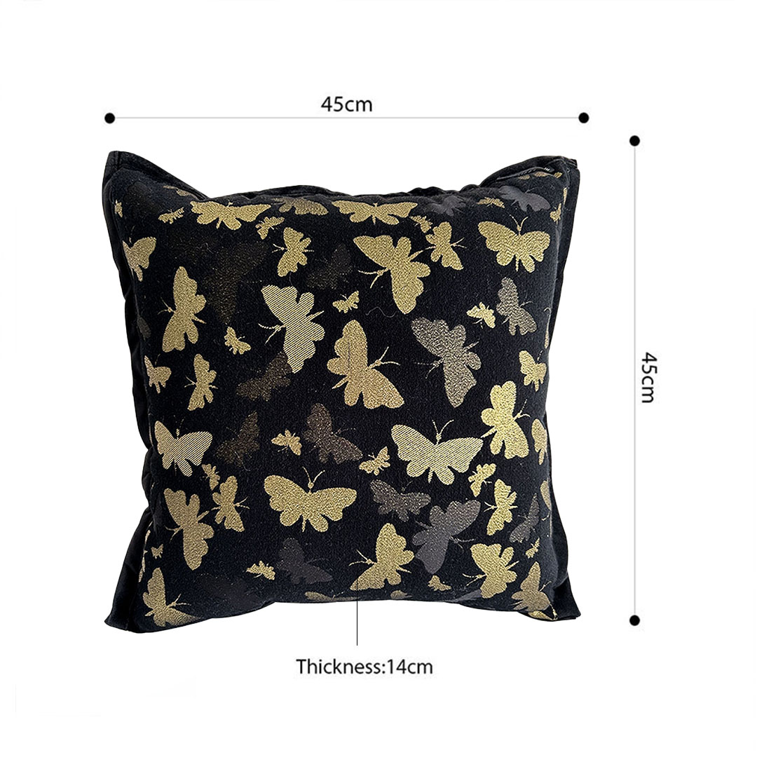SOGA 45cm Vintage Butterfly with Covers Case Decorative Decor Monarch Floral Throw Pillow, Furniture, Living Room Furniture, Occasional Chairs, , ,  - AU DEPOT 5